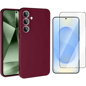 Samsung Galaxy A56 Uyumlu Kılıf Vendas Mara Lansman Kapak + Temperli Cam Ekran Koruyucu