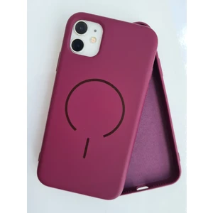 iPhone 11 Magsafe ile Uyumlu Yumuşak Soft Mükemmel Manyetik Esnek Lansman Silikon Kılıf