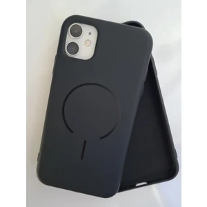 iPhone 11 Magsafe ile Uyumlu Yumuşak Soft Mükemmel Manyetik Esnek Lansman Silikon Kılıf