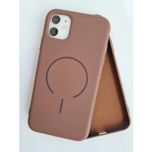 iPhone 11 Magsafe ile Uyumlu Yumuşak Soft Mükemmel Manyetik Esnek Lansman Silikon Kılıf