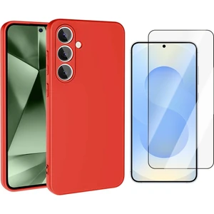 Samsung Galaxy A36 Uyumlu Kılıf Vendas Mara Lansman Kapak + Temperli Cam Ekran Koruyucu