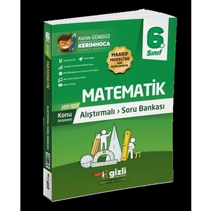 Gizli Yayınları 6. Sınıf Matematik Konu Anlatımlı Soru Bankası Yeni