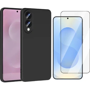 Samsung Galaxy S25 Edge Uyumlu Kılıf Vendas Mara Lansman Kapak + Temperli Cam Ekran Koruyucu