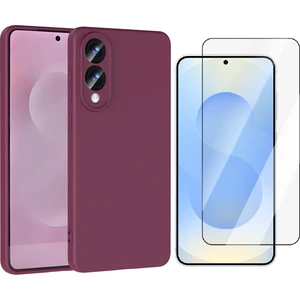 Samsung Galaxy S25 Edge Uyumlu Kılıf Vendas Mara Lansman Kapak + Temperli Cam Ekran Koruyucu