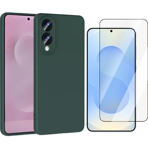 Samsung Galaxy S25 Edge Uyumlu Kılıf Vendas Mara Lansman Kapak + Temperli Cam Ekran Koruyucu