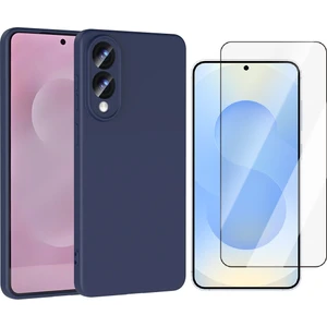 Samsung Galaxy S25 Edge Uyumlu Kılıf Vendas Mara Lansman Kapak + Temperli Cam Ekran Koruyucu