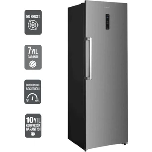 Ued 8274 Dtk Nfi D/s Dgt 7 Bölmeli No Frost Inox Derin Dondurucu