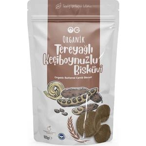 OG natural Organik Tereyağlı Keçiboynuzlu Bisküvi 100 gr