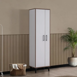 Blesk Banyo Dolabı – Deterjan ve Temizlik Malzemeleri Için, Raflı ve Kapaklı Dolap