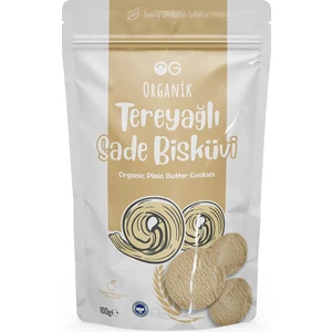 OG natural Organik Tereyağlı Sade Bisküvi 100 gr