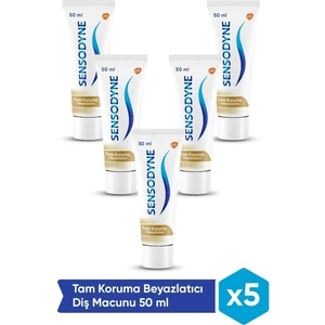 Diş Macunu - Tam Koruma, 5'li Set (Her biri 50 ml, Toplam 250 ml)