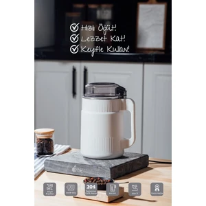 LC-CG01 250W Paslanmaz Çelik Bıçak 500ML Pirinç Tuz Karabiber Değirmeni Baharat ve Kahve Öğütücü