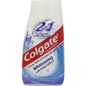 2'si 1 Diş Macunu ve Ağız Gargarası - Beyazlatıcı, Leke Giderici, Ferah Nane Aromalı, 130 gr