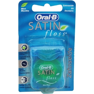 Satin Floss Diş İpi 25 m Saten Dokulu Rahat Kavrama Özellikli Ferah Nane Aromalı