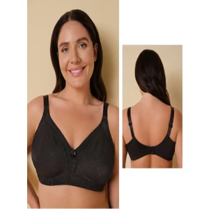 F.k Büyük Beden Desteksiz Toparlayıcı C Cup Sütyen – Siyah -