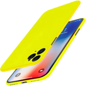 Piyasa Sepeti Apple iPhone 11 Pro Max Ultra Slim Lüx Kılıf Sarı