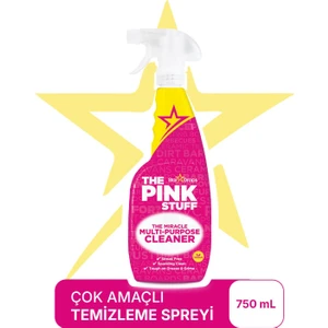 The Pink Stuff Mucizevi Çok Amaçlı Temizleme Spreyi 750 ml – Yağ Çözücü, Leke Çıkarıcı, Banyo & Mutfak Temizleyici