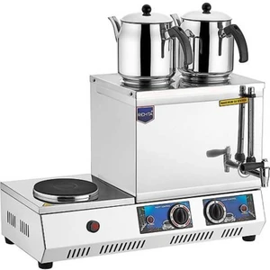 K31 30MODEL  Elektrikli 2 Demlikli 23 Lt Çay Ocağı Kazanı Makinesi-DEMLİK DAHİL DEĞİLDİR