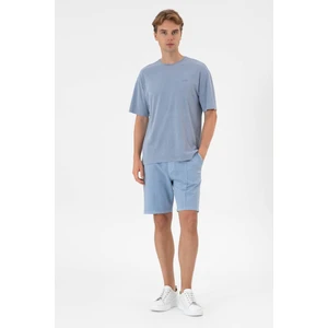 U.s. Polo Assn. Erkek Mavi Şort (Örme) 50306976-VR036