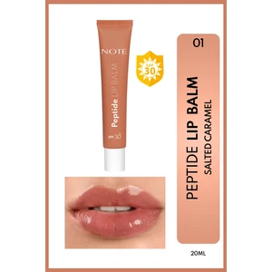 Peptide Lip Balm Spf 30 Nemlendirici ve Parlatıcı Dudak Balmı - 01 Salted Caramel - Kahverengi
