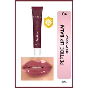 Peptide Lip Balm Spf 30 Nemlendirici ve Parlatıcı Renkli Dudak Balmı - 04 Berry Glow - Mor