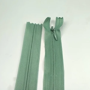 Gizli Elbise-Etek Fermuarı | Gizli Fermuar Uzunluk: 35 cm Su Yeşili