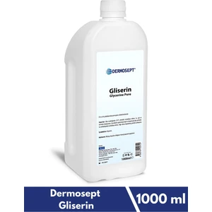 Dermosept Gliserin Serumu 1000 ml - Unisex, El ve Cilt İçin Nemlendirici, Yumuşatıcı ve Dezenfekte Edici