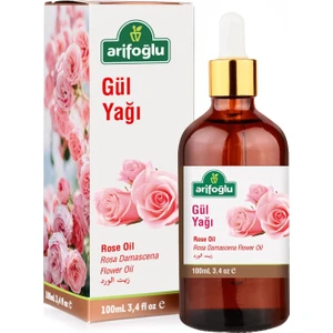 Gül Vücut Yağı - Ferahlatıcı ve Rahatlatıcı Etki, 100 ml, Kadınlar için Doğal Aromaterapi ve Cilt Bakımı Ürünü