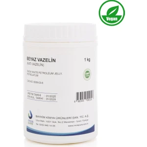 Mois Pure Vazelin - Yoğun Nemlendirici Etki, 1 kg, Unisex, Saf ve Kokusuz, Alkol ile Paraben İçermez