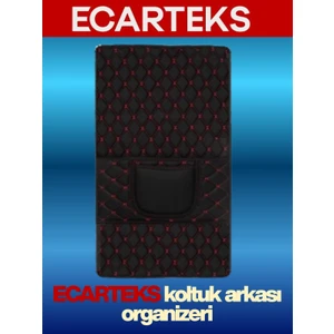 Araç Koltuk Arkası Deri Organizer S-K