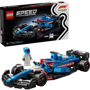 LEGO® Speed Champions Visa Cash App RB VCARB 01 F1® Yarış Arabası 77246 - Yetişkinler için Yaratıcı Model Yapım Seti (248 P)