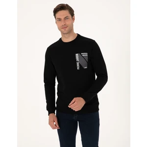 Pierre Cardin Erkek Siyah Regular Fit Sweatshirt 50317750-VR046