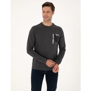 Pierre Cardin Erkek Antrasit Regular Fit Sweatshirt 50317750-VR006