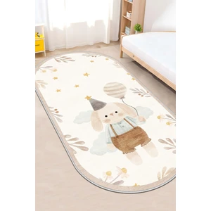 Makinede Yıkanabilir Kaymaz Taban Leke Tutmaz Figürlü Çocuk Odası Halısı