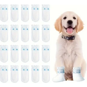 Köpek Patiği Su Geçirmez, Kış ve Yaz Için Ideal (Paket Içerisinde 20 Adet Bulunur)