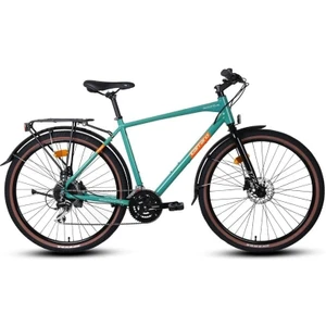 Sportıve 724 Erkek Şehir Bisikleti 457H V 27.5 Jant 16 Vites Deniz Mavi Siyah Turuncu