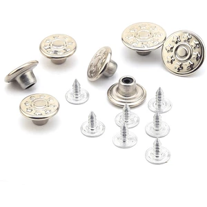 10 Adet Büyük Boy Kot Düğmesi 17 mm