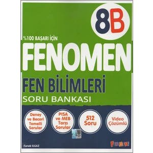 Fenomen 8. Sınıf Fen Bilimleri 8b Soru Bankası