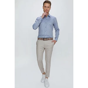 P 1111 Slim Fit Bej Spor Pantolon