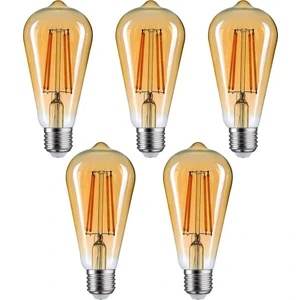 STA64 LED Filament Ampul 4.8W 540 Lümen E27 Duy Sarı Işık (2700K) 5 Adet