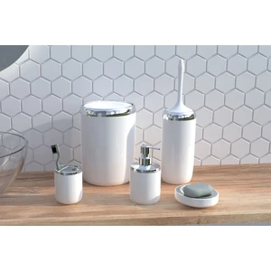 Lima Xl Krom Dekorlu Banyo Seti Beyaz