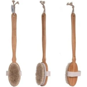Alacak Olsam Organik Doğal At Kılı Banyo Fırçası