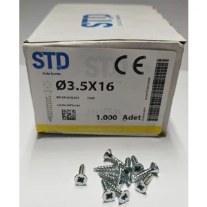 3,5 x 16 Sunta Vidası (1000 Adet)