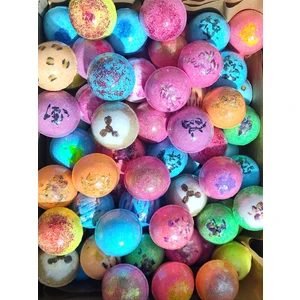 Magic Suds 100 Adet Banyo Topu - Pedikür Topu- Banyo Bombası - Nem Topu