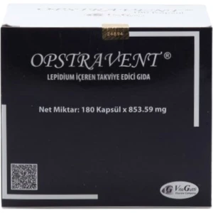 Lepidium Içeren 180 Kapsül Takviye Edici Gıda