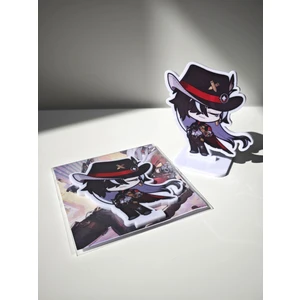 Honkai Star Rail Boothill Mini Karakter Figür Standı