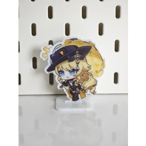 Genshin Navia Mini Karakter Figür Standı (1 Adet)