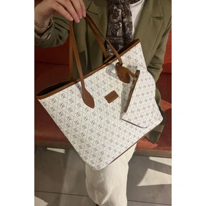 Torime Büyük Boy Desenli Kadın Kol & Omuz Çantası