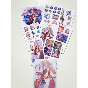 Yae Miko Sticker Seti