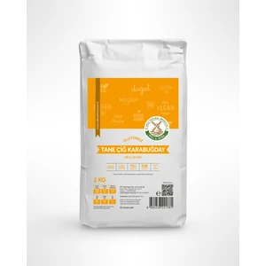 Glutensiz Çiğ Karabuğday Tane 2 kg